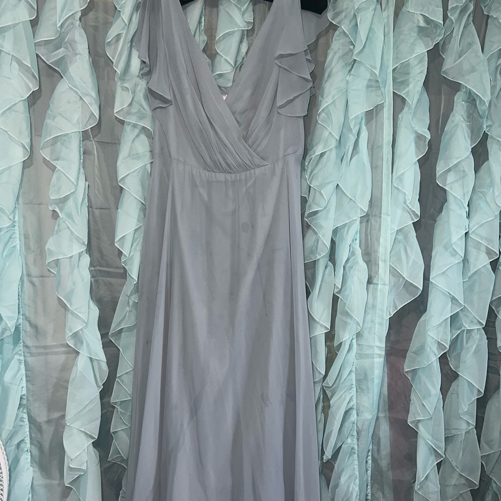 Celebrate Db Studio Dress With Flutter Sleeve Ful… - image 4